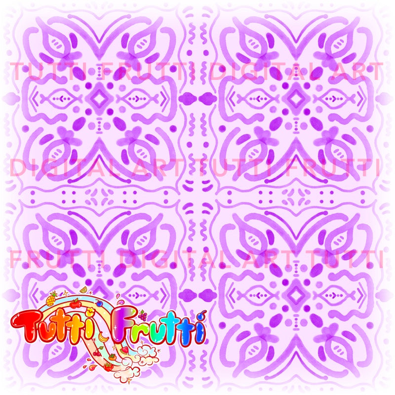 Watercolor Simple Tile - Seamless