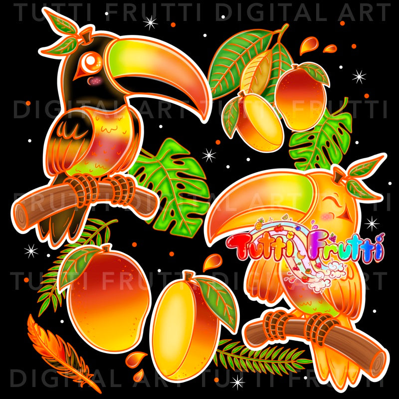 Mango Toucan - PNG
