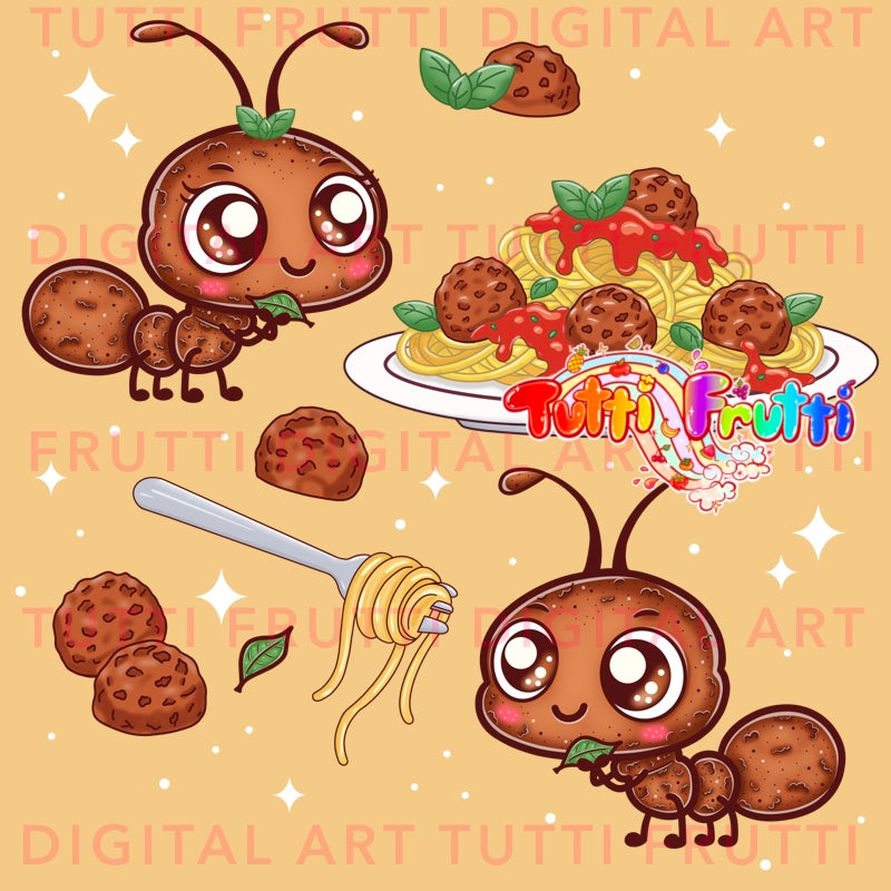 Meatball Ant - PNG