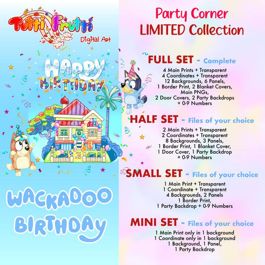 Wackadoo Birthday - Party Corner Collection