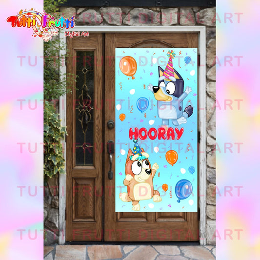 Wackadoo Birthday - Door Cover