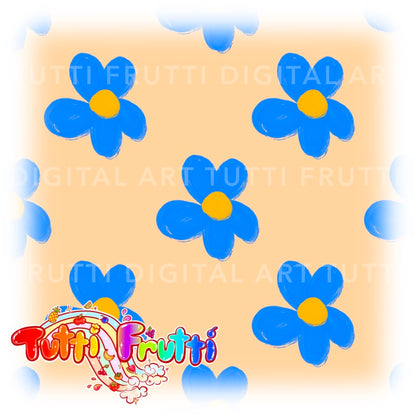 Simple Flower - Seamless