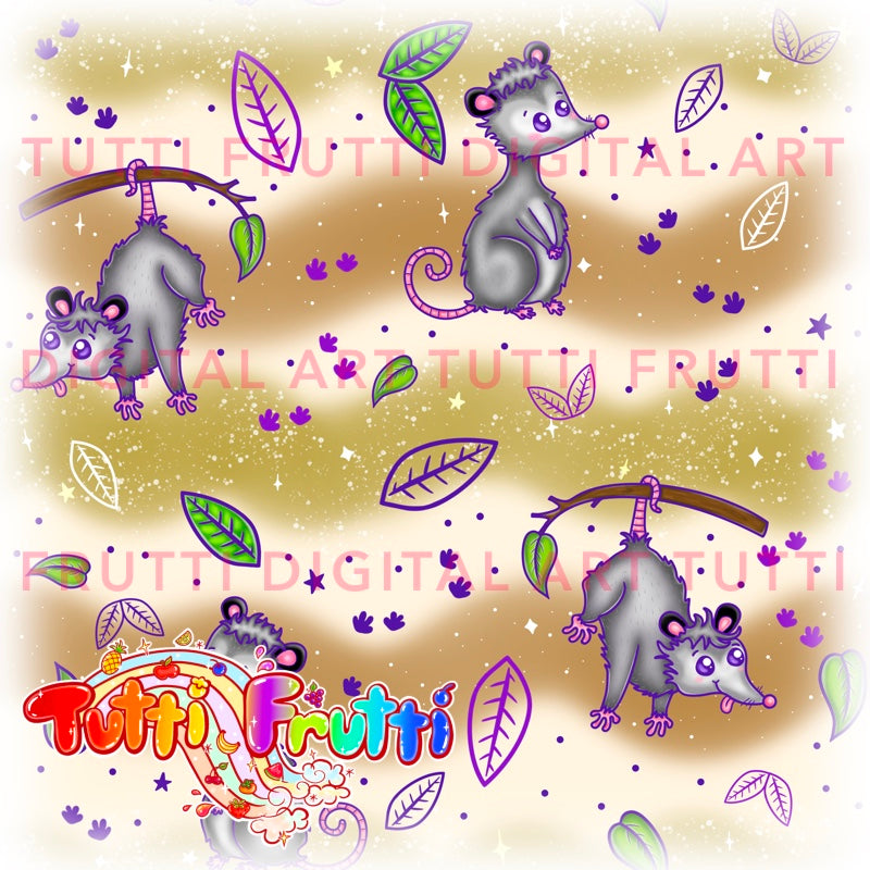 Cutie Possum - Seamless