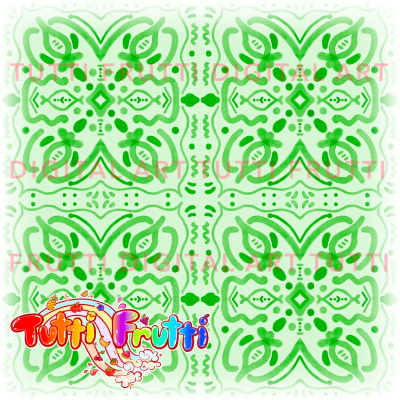 Watercolor Simple Tile - Seamless