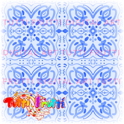 Watercolor Simple Tile - Seamless