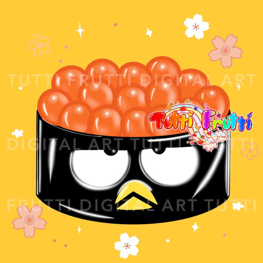 Hello Friends & Sushi - PNG