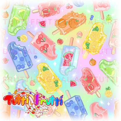 Fruity Popsicles - Seamless