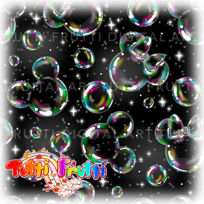 Mice Bubbles - Seamless