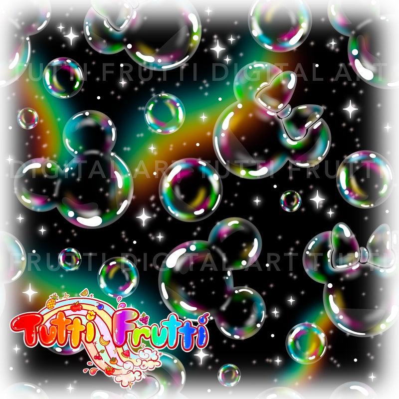 Mice Bubbles - Seamless