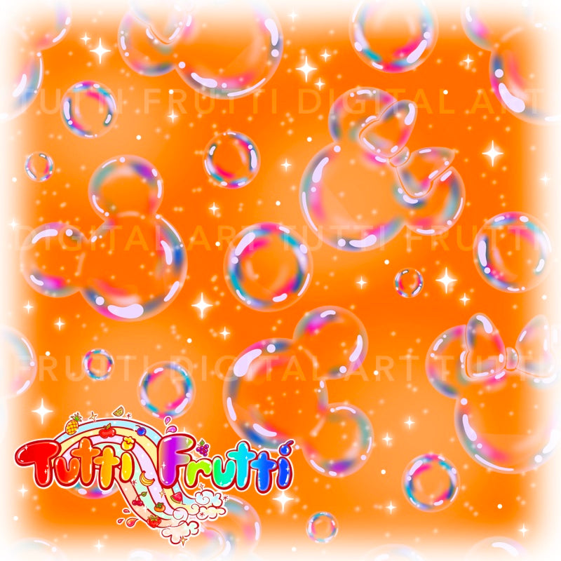 Mice Bubbles - Seamless