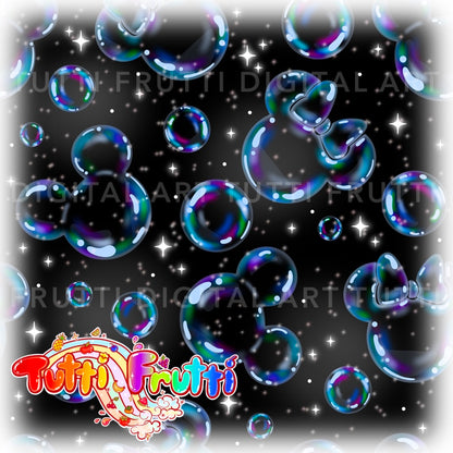Mice Bubbles - Seamless