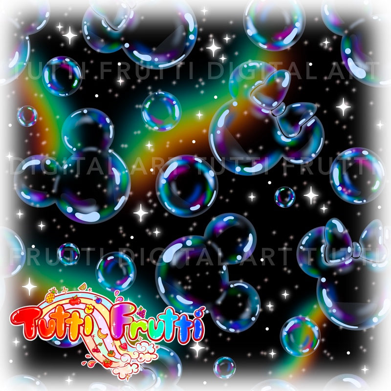 Mice Bubbles - Seamless