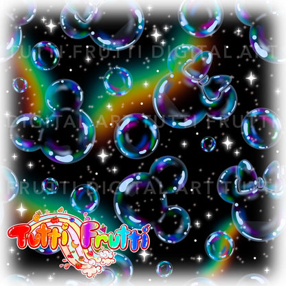 Mice Bubbles - Seamless