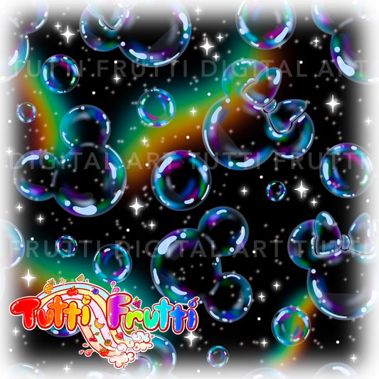 Mice Bubbles - Seamless