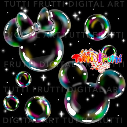 Mice Bubbles - PNG