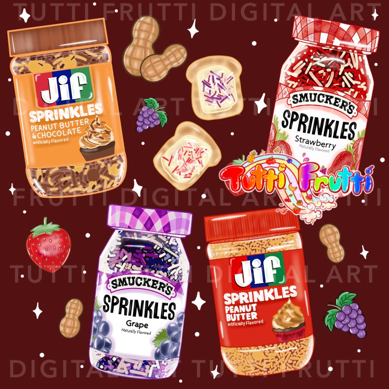 Tasty Sprinkles - PNG