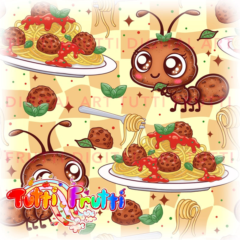 Meatball Ant - Seamless