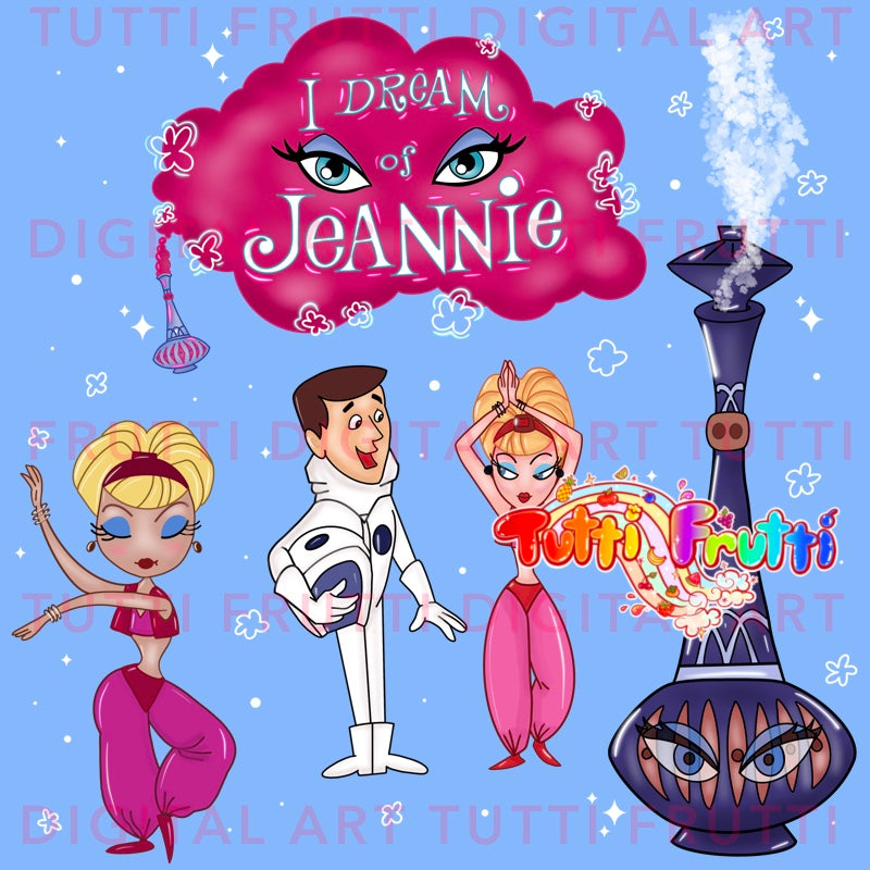 Genie in a Bottle - PNG