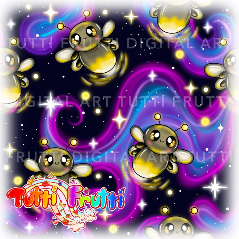 Cutie Firefly - Seamless