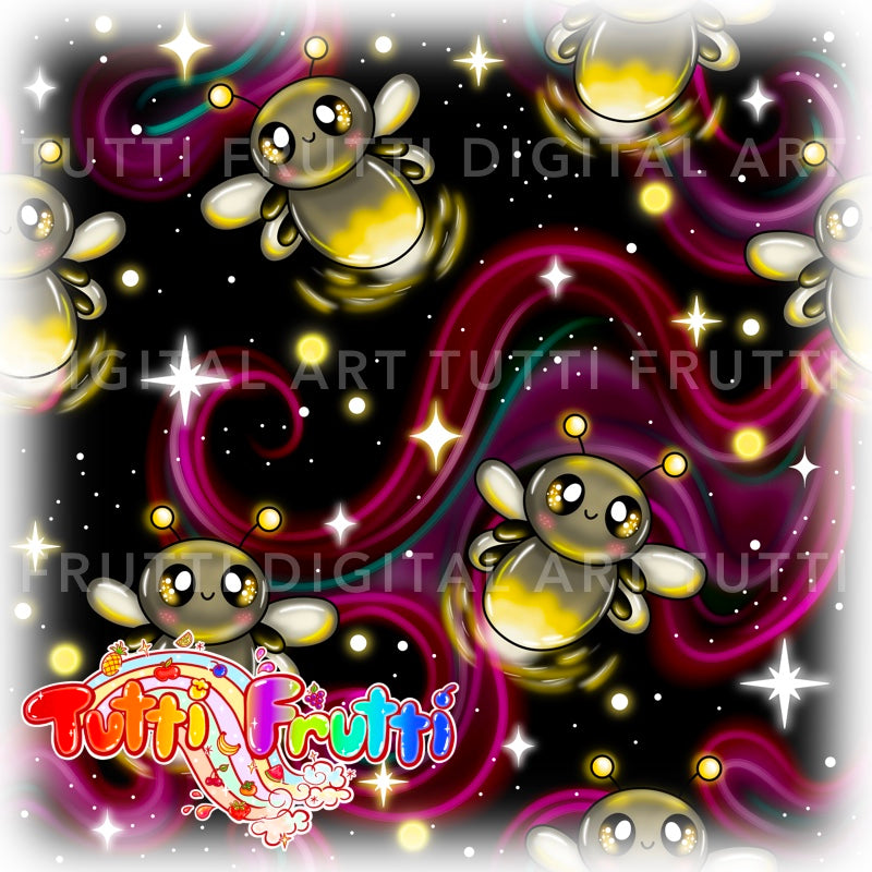 Cutie Firefly - Seamless