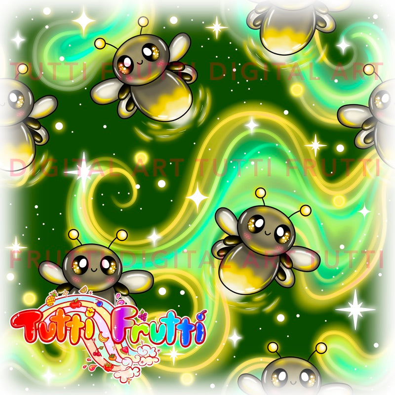Cutie Firefly - Seamless