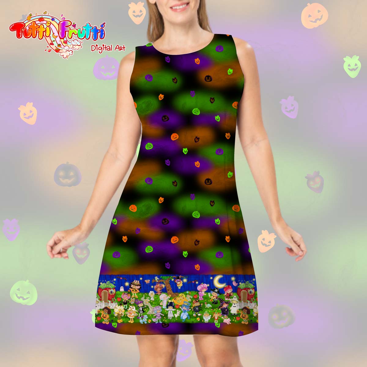 Berryween - Border Print