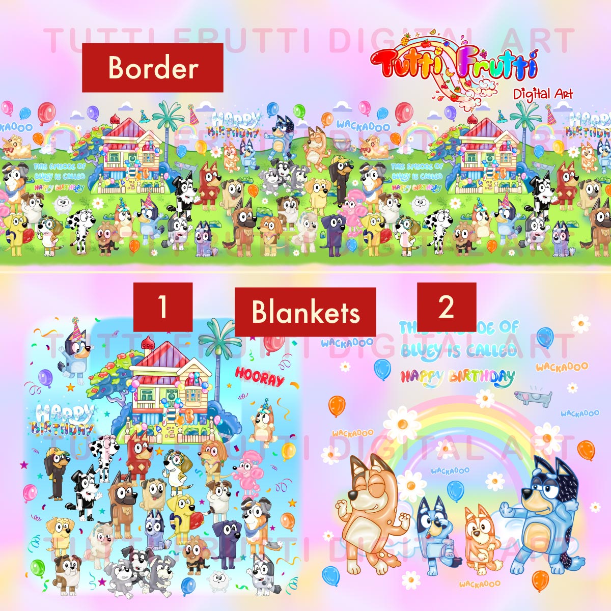 Wackadoo Birthday - Party Corner Collection