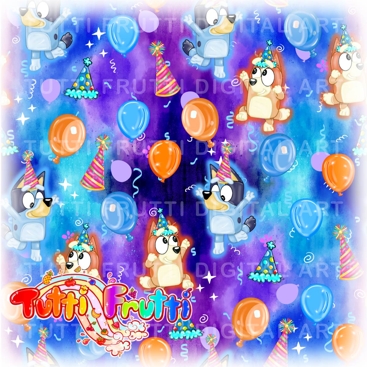 Wackadoo Birthday - Main 3 Seamless