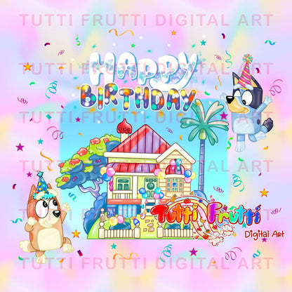 Wackadoo Birthday - PNG
