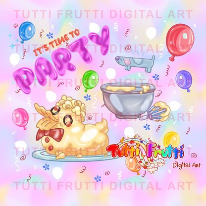 Wackadoo Birthday - PNG